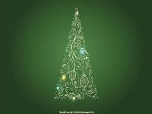Christmas-Tree-Vector-Wallpaper